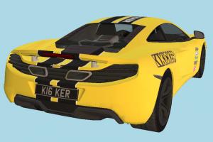 McLaren Car McLaren 12C 201-2